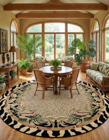 13' x 13' Savannah Round Rug