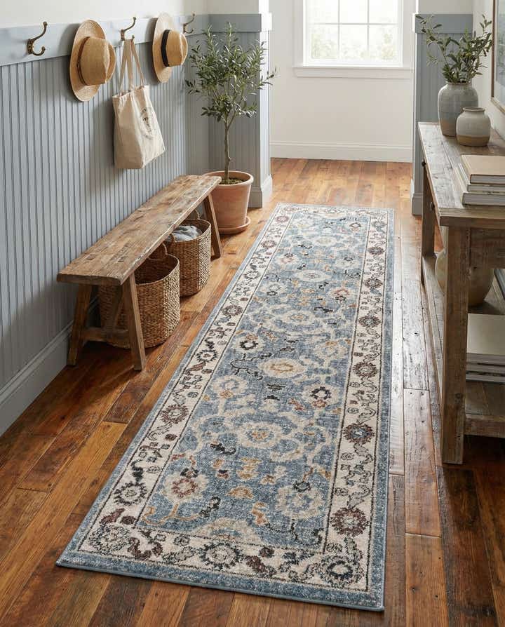 60cm x 245cm Eco Traditional Läufer Teppich