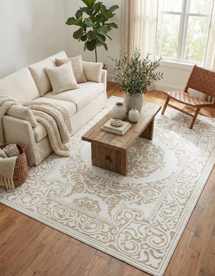 Detail image of 6' x 9' Hermitage Rug