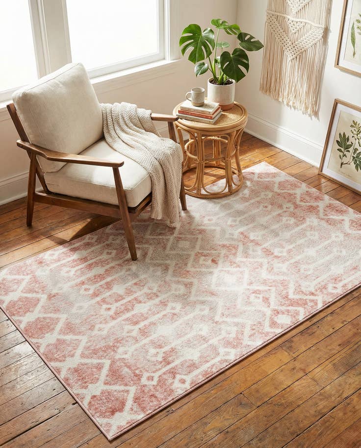 Detail image of 3' x 5' 3 Bohemian Trellis Rug