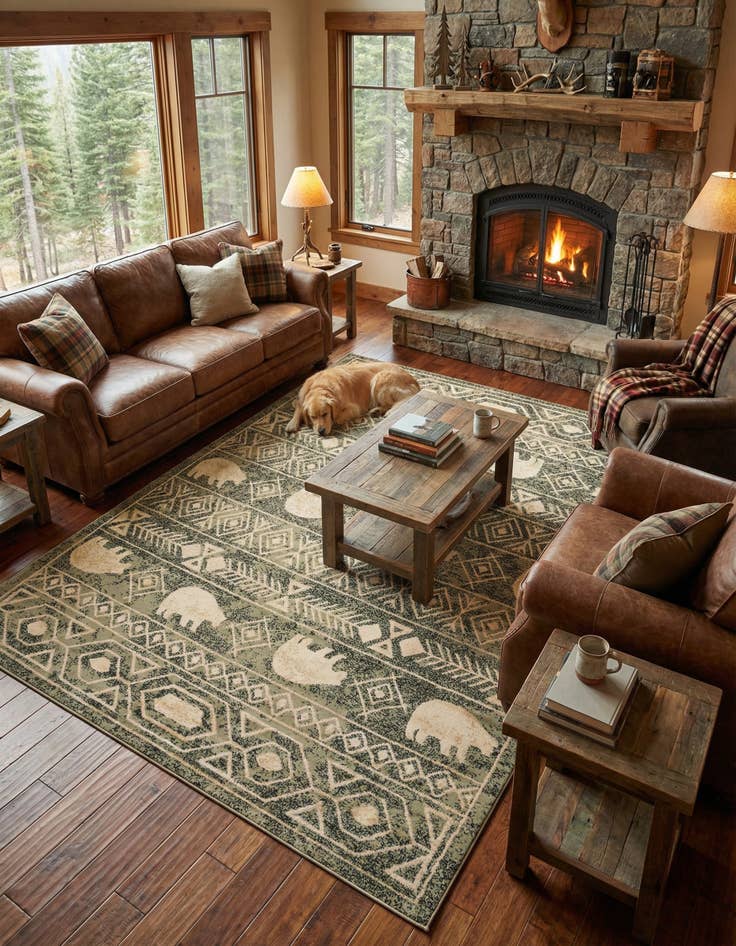 Detail image of 7' 10 x 10' Pioneer Rug