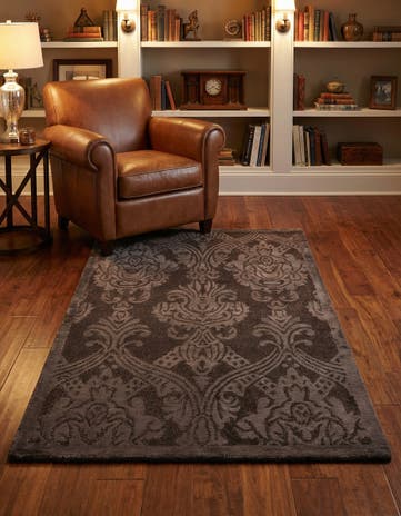 3' 1 x 4' 10 Hand Knotted Darya Wool Rug