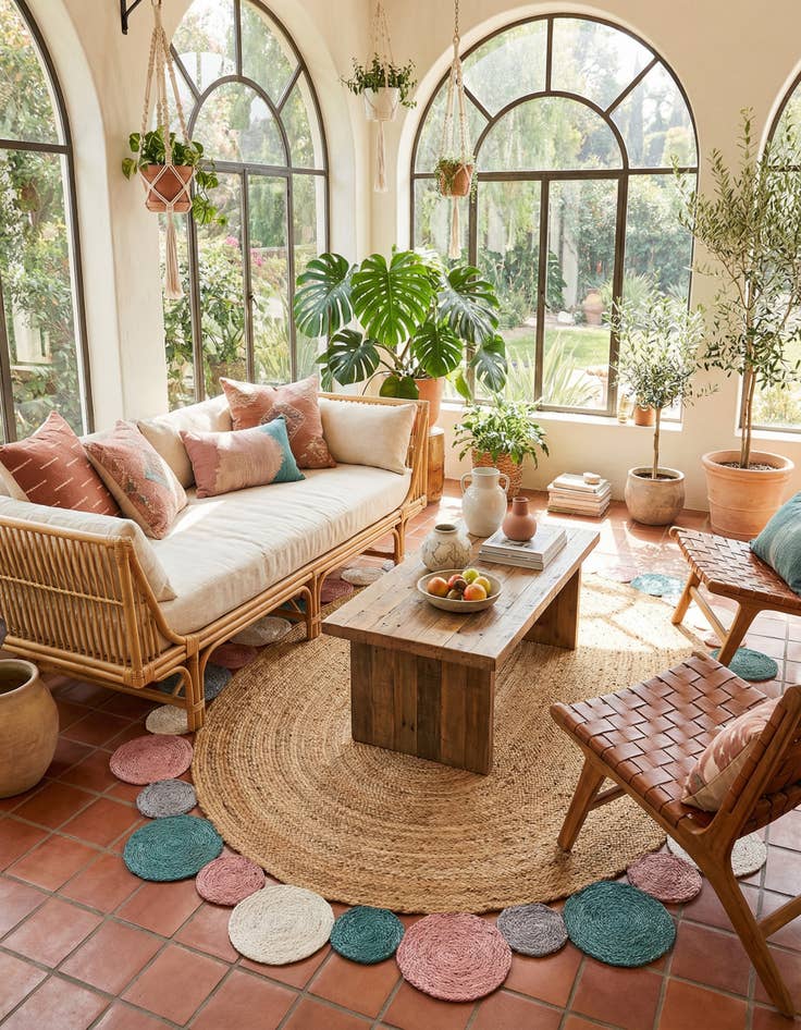 Detail image of 7' 10 x 10' Handmade Braided Jute Oval Rug