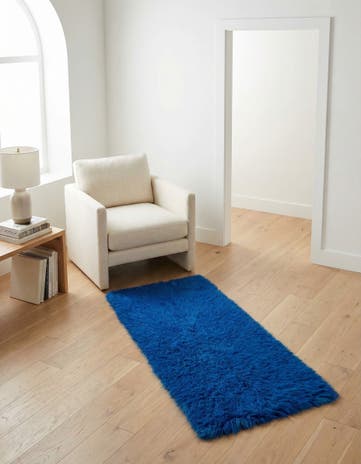 2' 3 x 4' 5 Hand Knotted Moroccan Wool Runner Rug