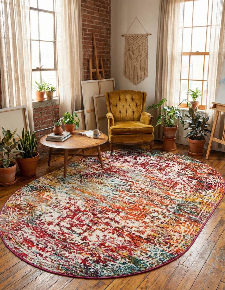 Detail image of 7' x 10' Arlington Oval Rug