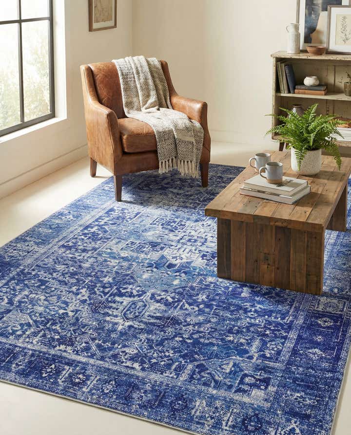 7' 6 x 10' 6 Washable Timeless Rug