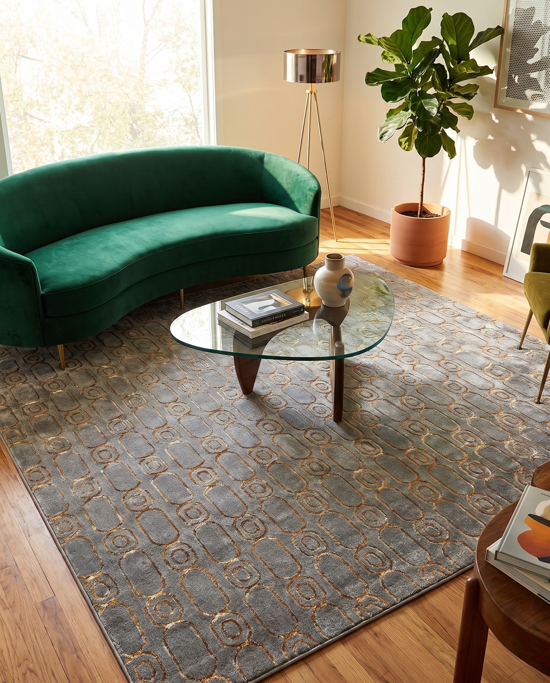 7' 10 x 7' 10 Vogue Geo Square Rug