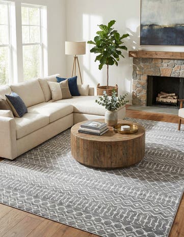10' 8 x 16' 5 Kasbah Trellis Rug