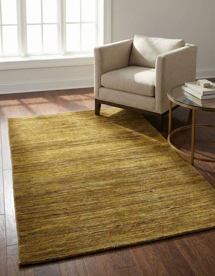 Detail image of 3' 10 x 5' 9 Hand Knotted Modern Ziegler Oriental Rug