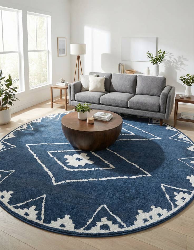Detail image of 10' x 10' Oslo Round Rug