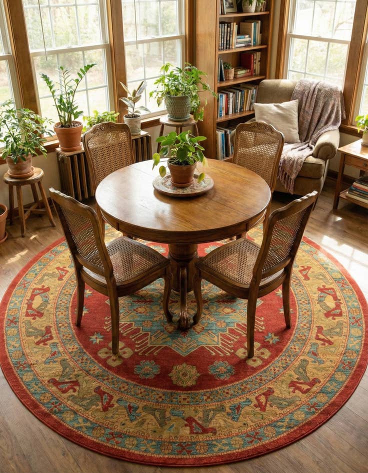 Detail image of 8' x 8' Sara Round Rug