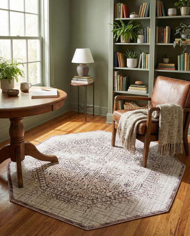 5' 3 x 5' 3 Derbyshire Octagon Rug