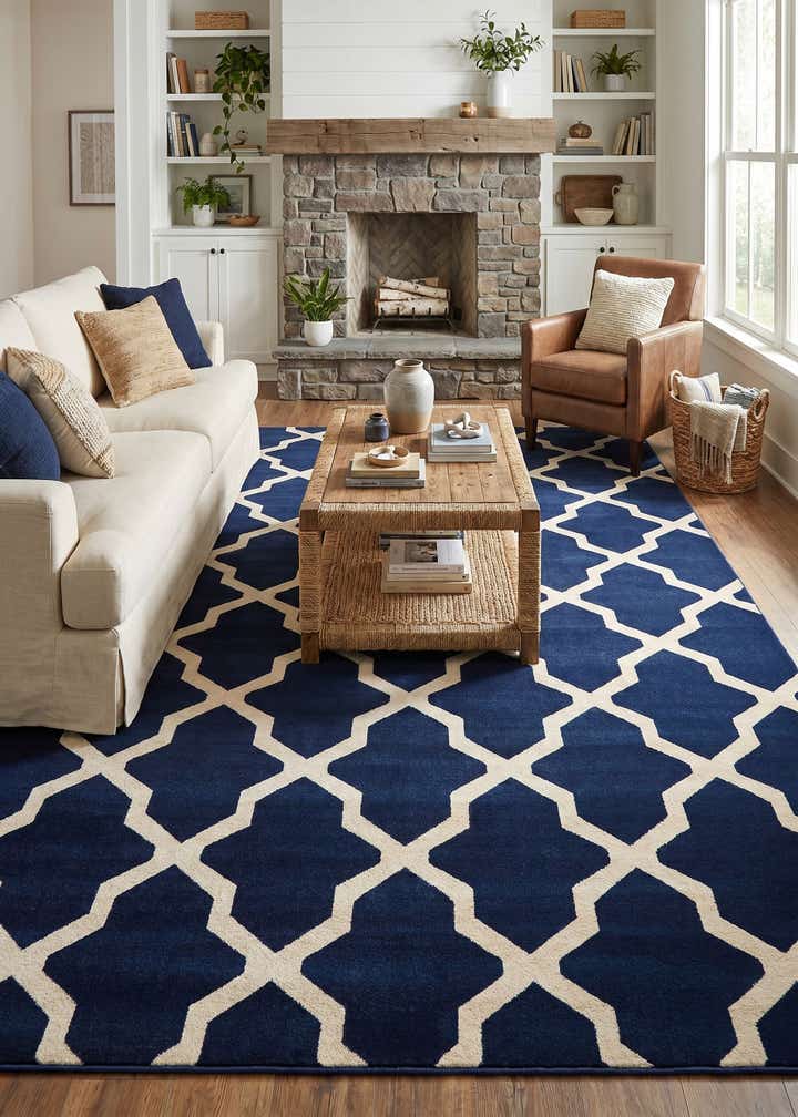 9' x 12' Trellis Rug
