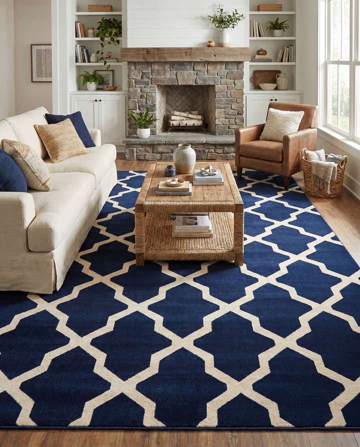 9' x 12' Lattice Rug