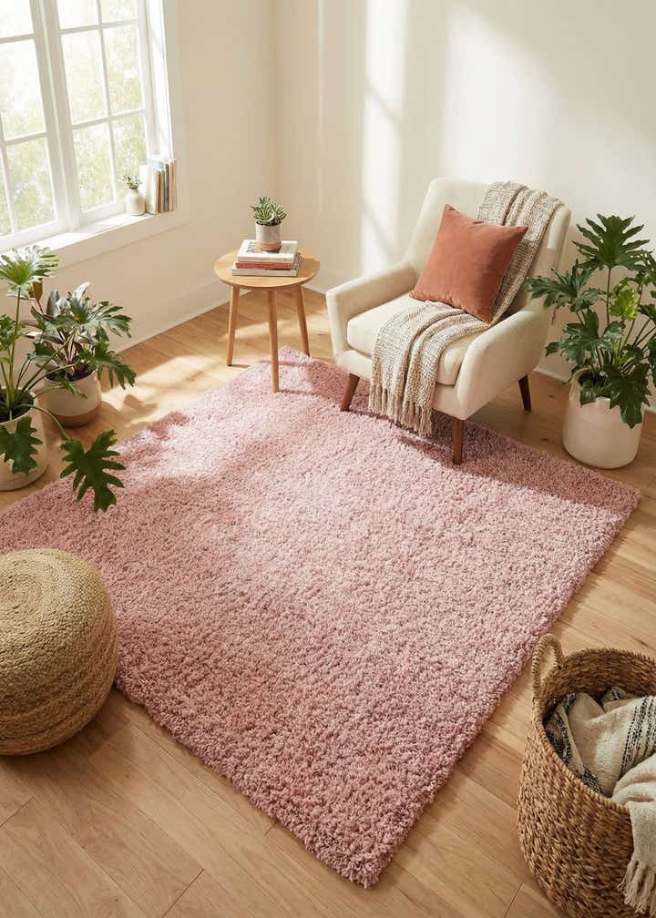 6' 9 x 6' 9 Zermatt Shag Square Rug