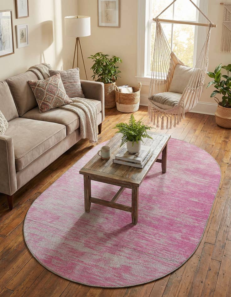 Detail image of 5' x 8' Asha Oval Rug