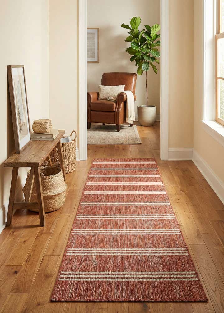 2' x 8' Easy-Clean Jill Zarin Anguilla Indoor / Outdoor Runner Rug