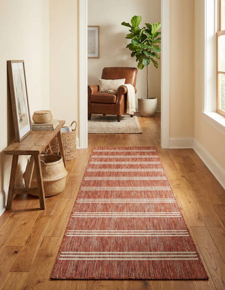 Detail image of 2' x 8' Easy-Clean Jill Zarin Anguilla Indoor / Outdoor Runner Rug