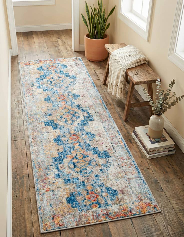 Detail image of 2' 2 x 6' Madrid Runner Rug