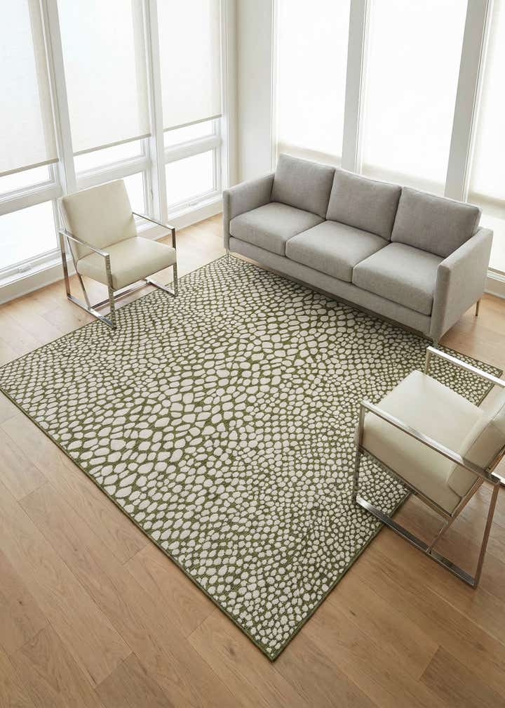 7' 10 x 7' 10 Easy-Clean Jill Zarin Cape Town Indoor / Outdoor Square Rug