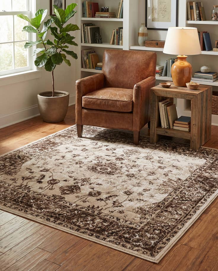 Detail image of 6' x 6' Nepal Square Rug