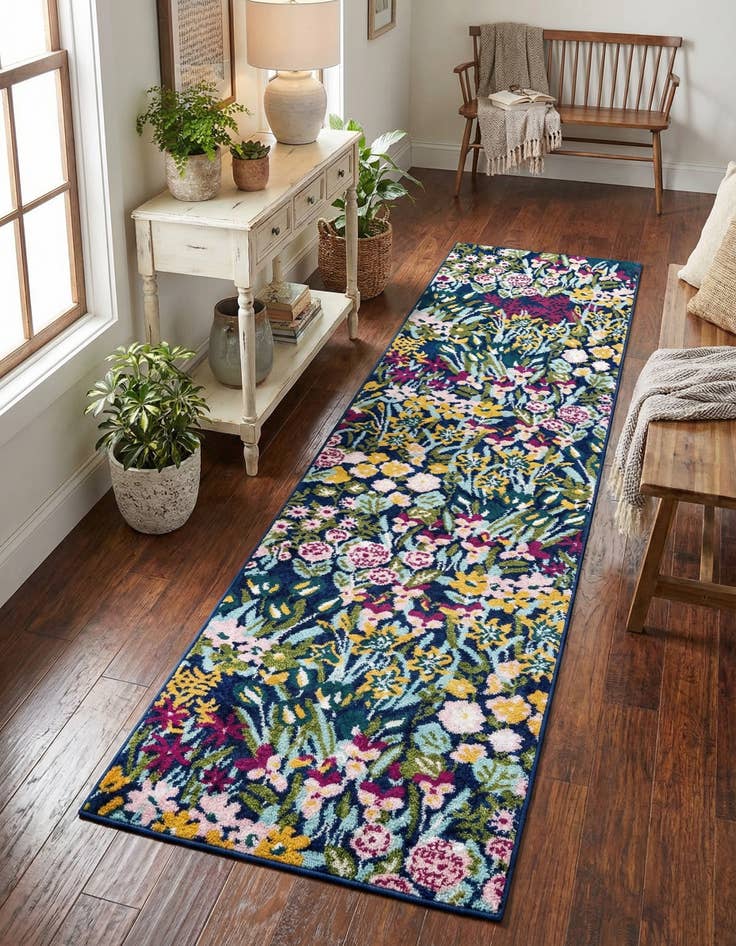 Detail image of  2' 7 x 10' Bloom Runner Rug