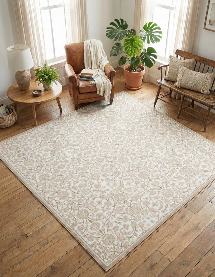 Detail image of 10' 8 x 10' 8 Himalaya Square Rug