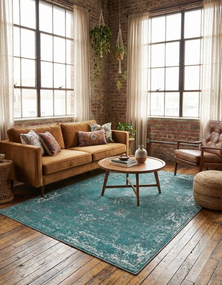 Detail image of 6' x 9' Monte Carlo Rug With Pad Bundle