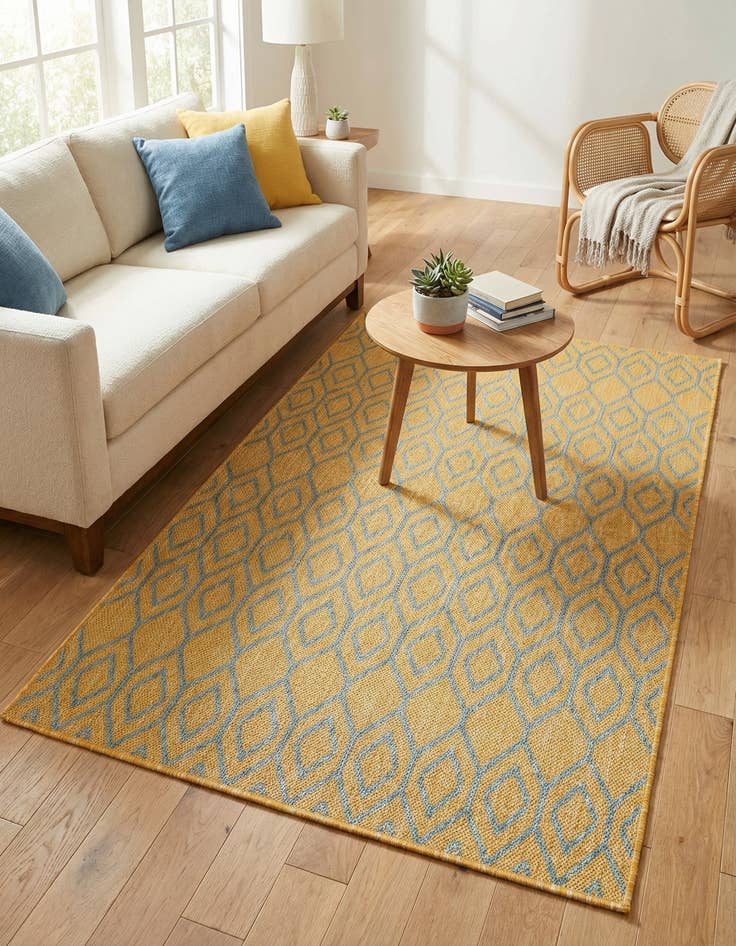 Detail image of 3' x 5' 3  Washable Jill Zarin Turks and Caicos Indoor / Outdoor Rug