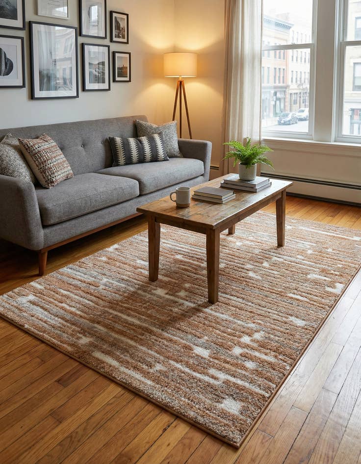 Detail image of  4' x 6' Sepia Rug