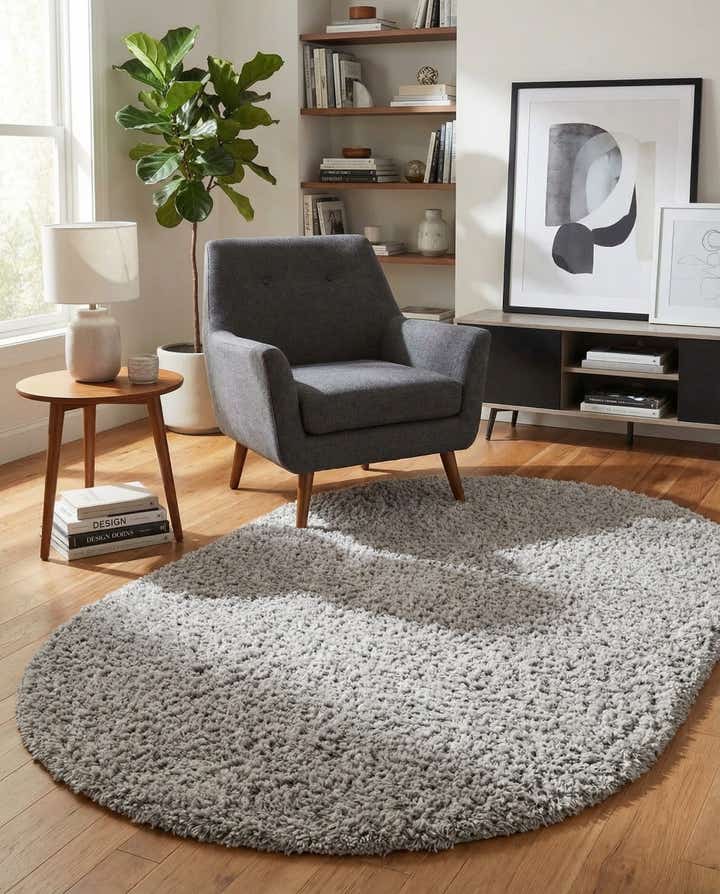 4' x 6' Marilyn Monroe™ Shag Oval Rug