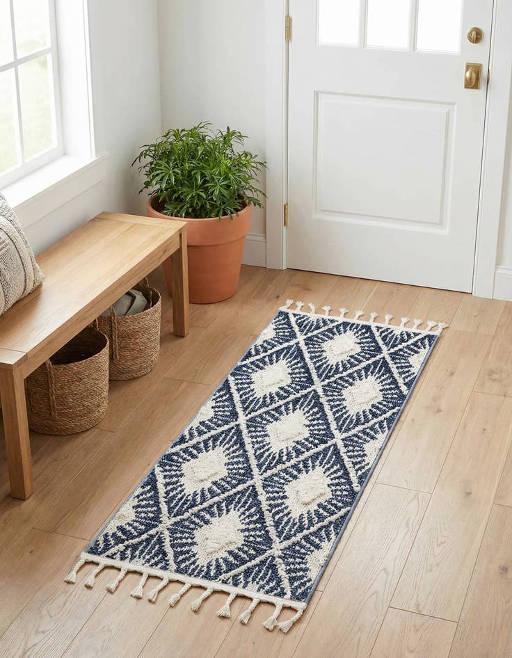 Detail image of  2' x 4' Boho Runner Rug