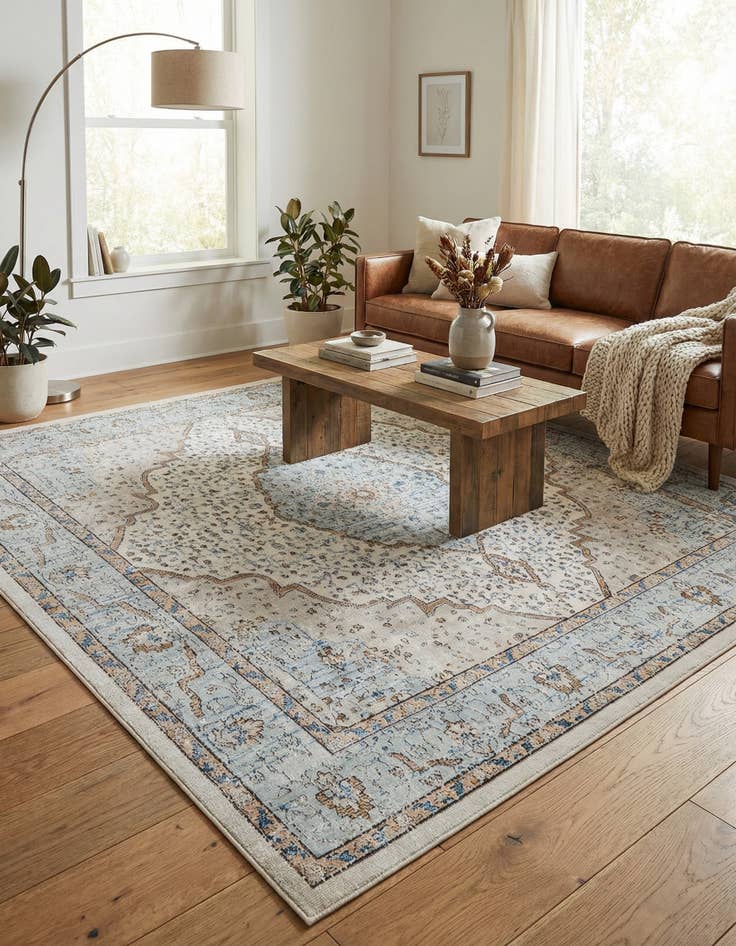 Detail image of 11' 10 x 11' 10 Nyla Square Rug