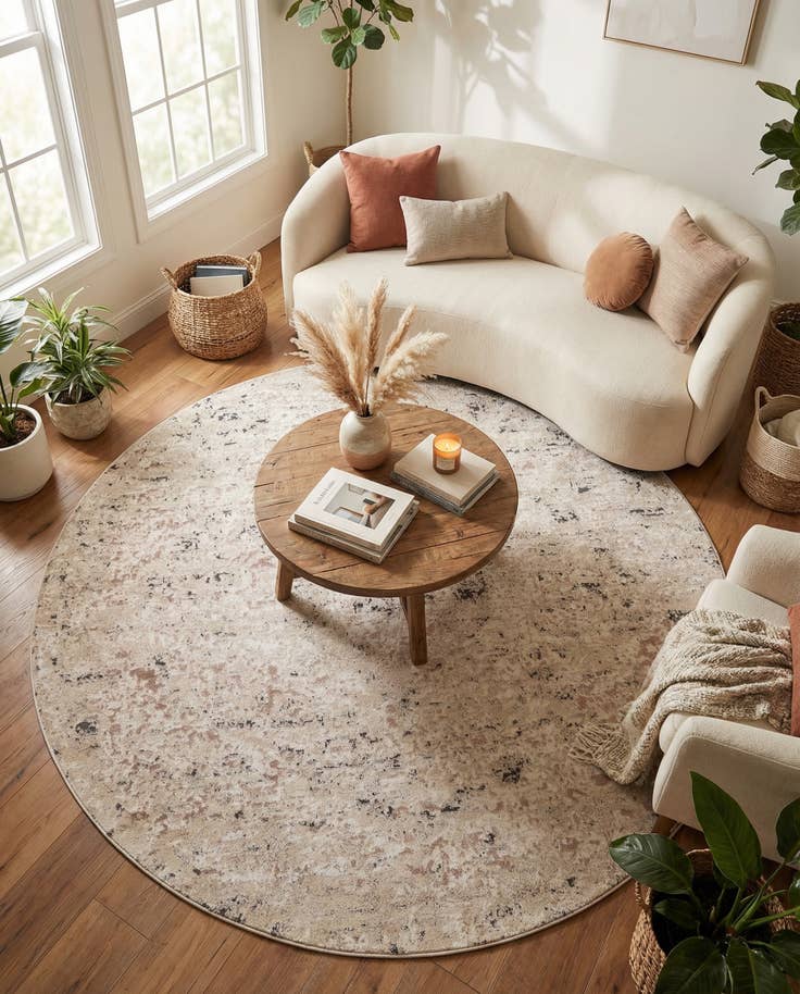 Detail image of 10' x 10' Oregon Round Rug