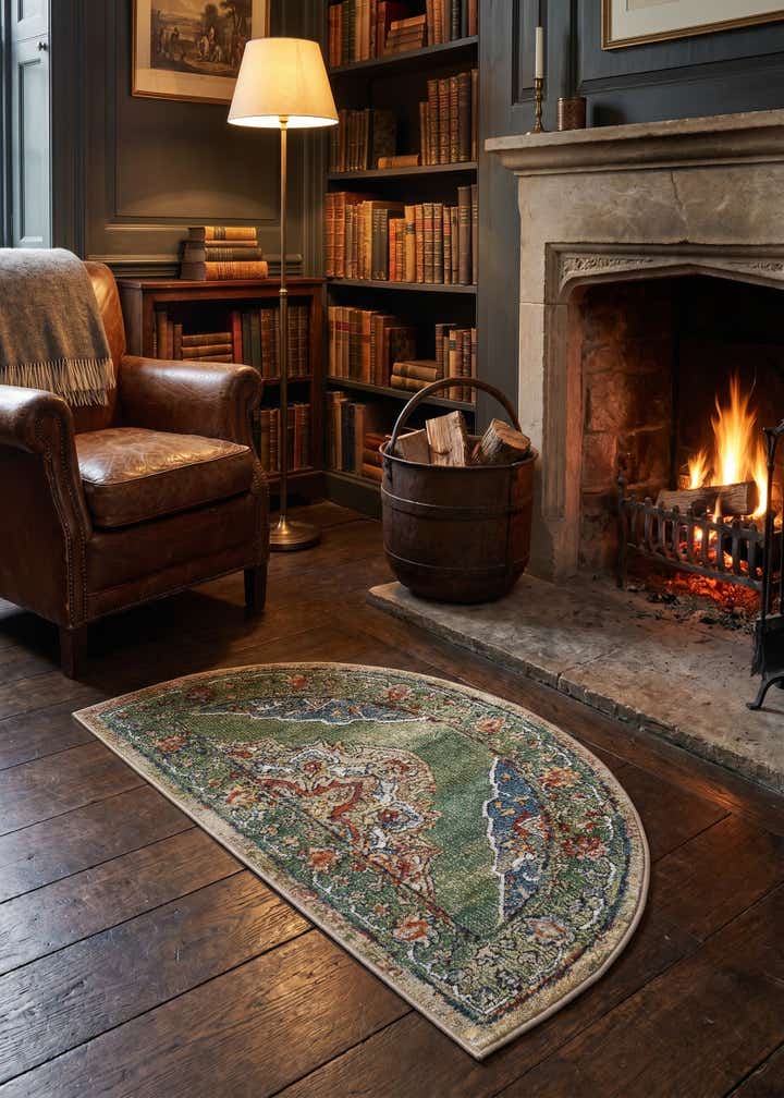 2' 2 x 3' 7 Isabella Hearth Rug