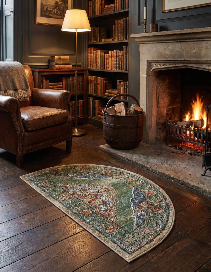 Detail image of 2' 2 x 3' 7 Isabella Hearth Rug