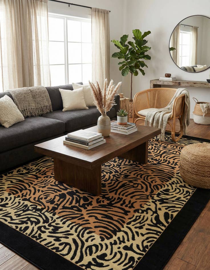 Detail image of 9' x 12' 2 Safari Rug