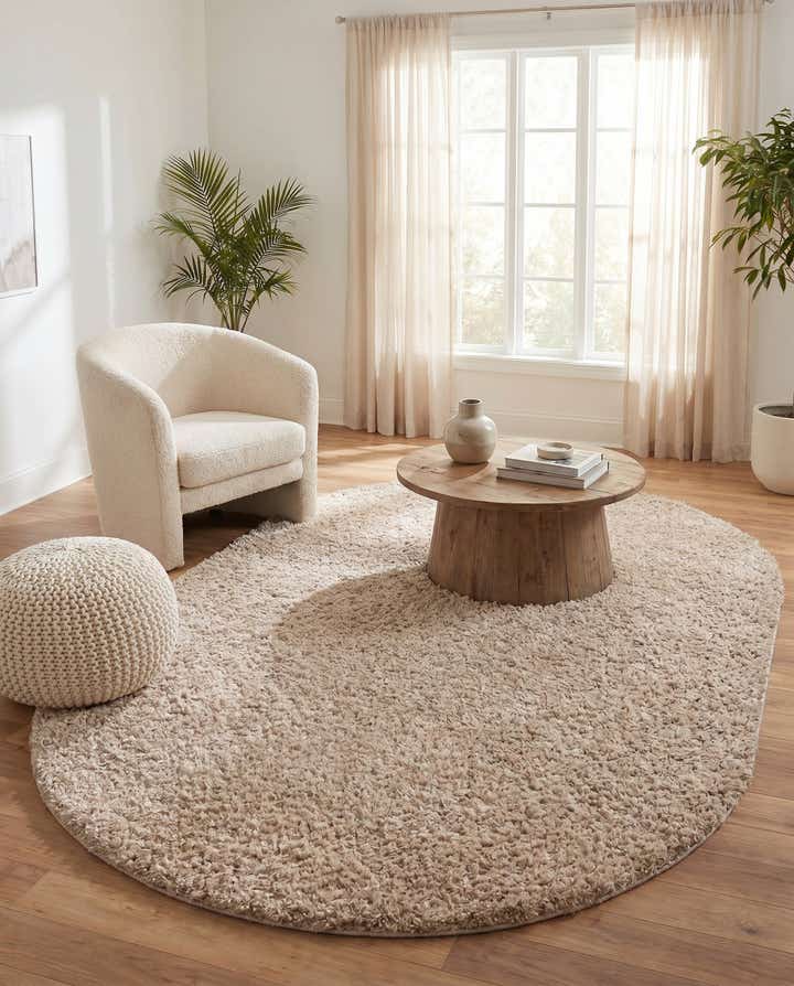 7' 10 x 10' Zermatt Shag Oval Rug