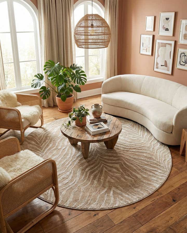 6' x 6' Finsbury Round Rug