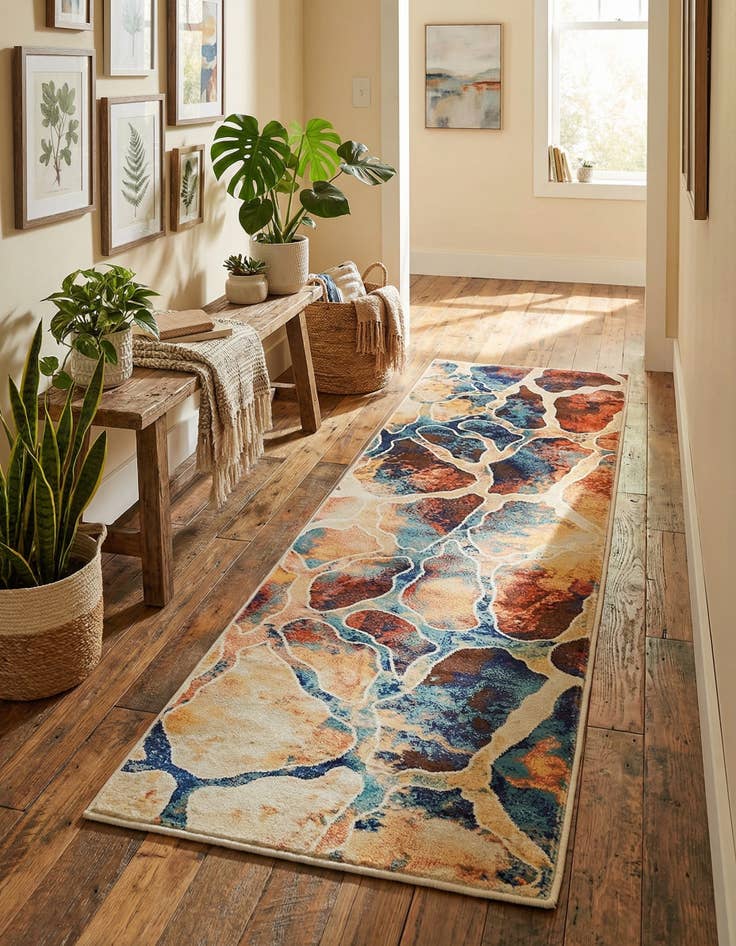 Detail image of 2' x 6' Gossamer Runner Rug