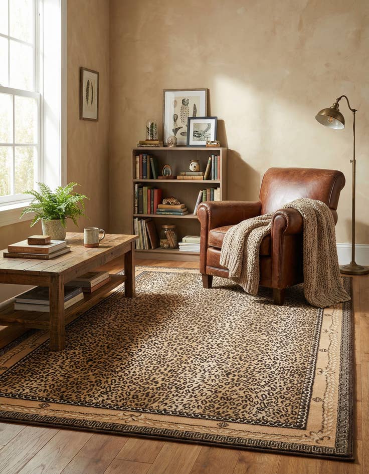 Detail image of 7' 1 x 10' Safari Rug