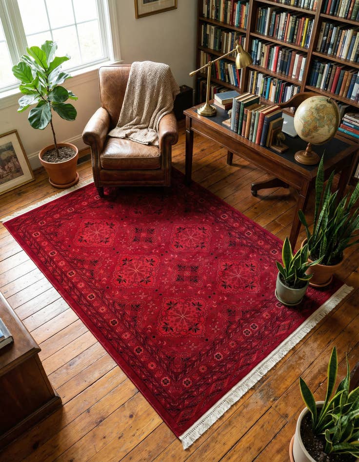 Detail image of 7' x 10' Bokhara Rug