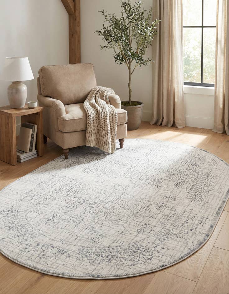 Detail image of 5' 3 x 8' Derbyshire Oval Rug