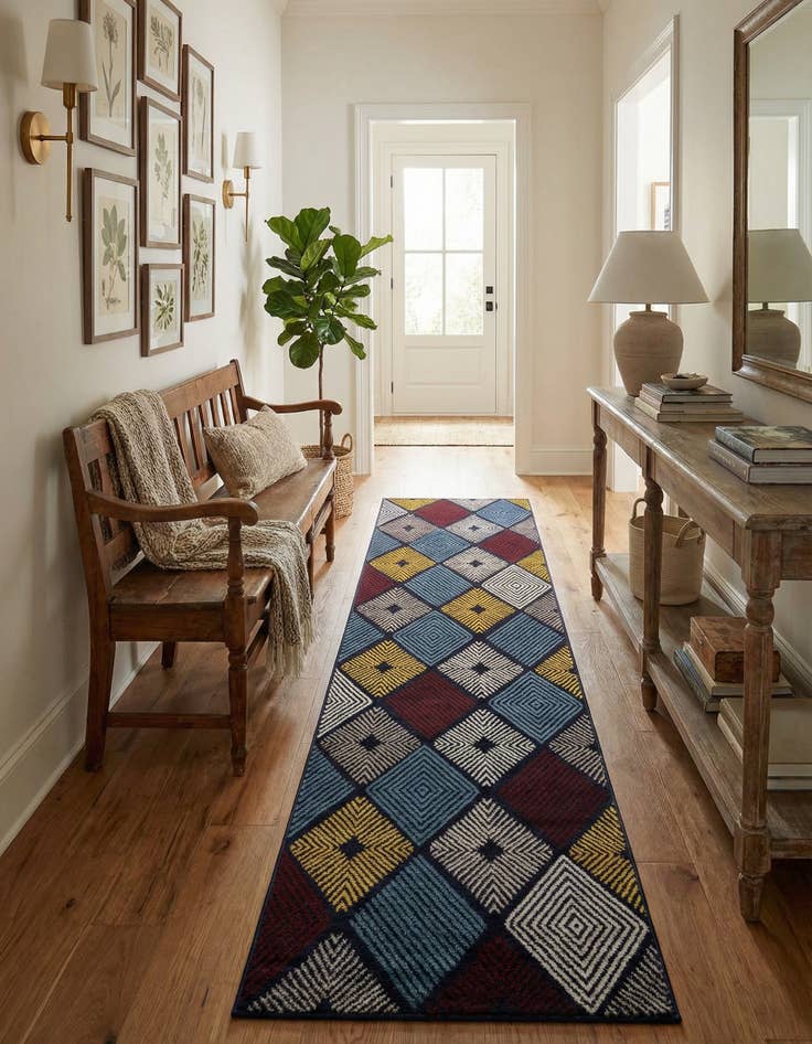 Detail image of 2' 7 x 10' Laguna Runner Rug