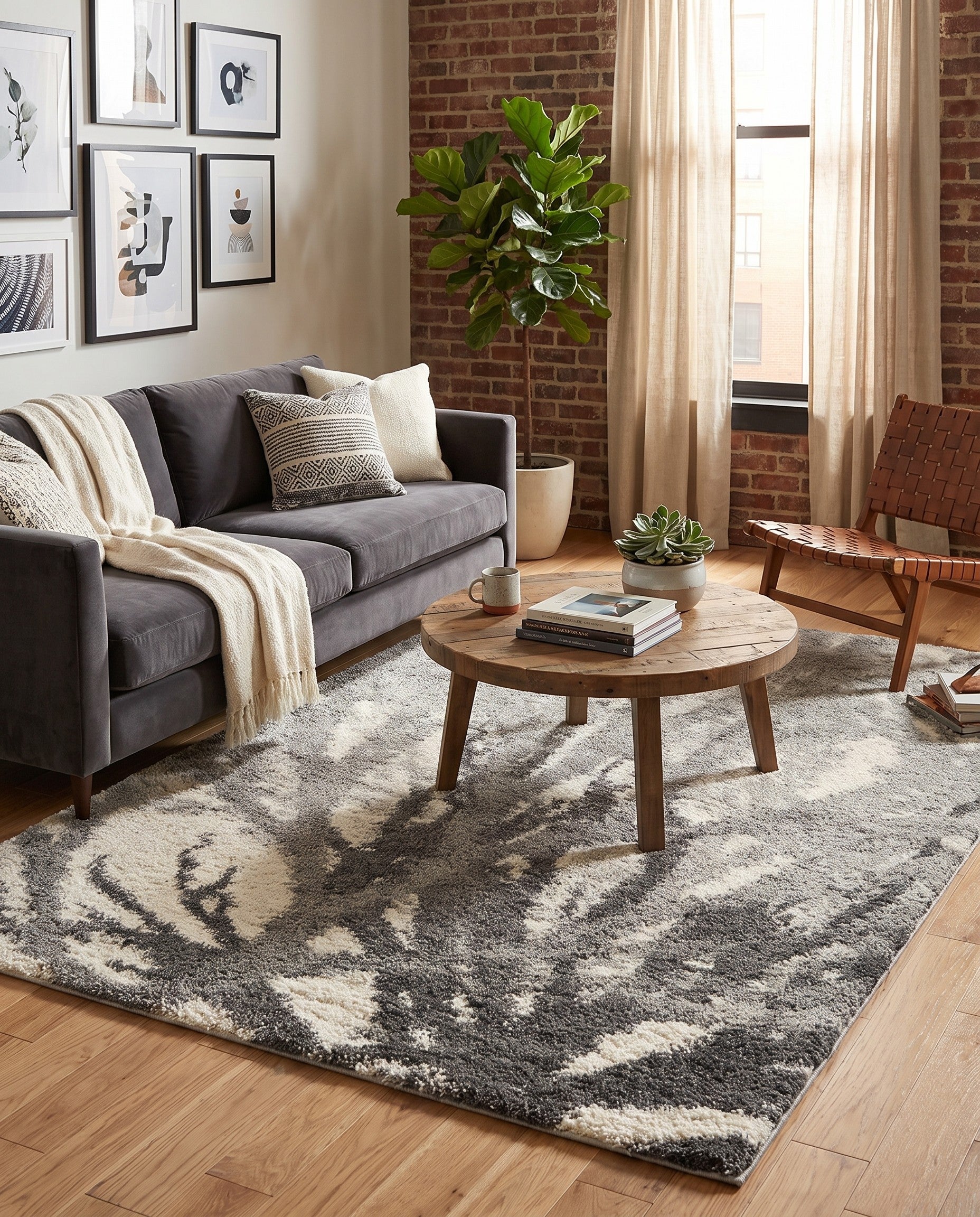 6' x 9' Soft Touch Shag Rug