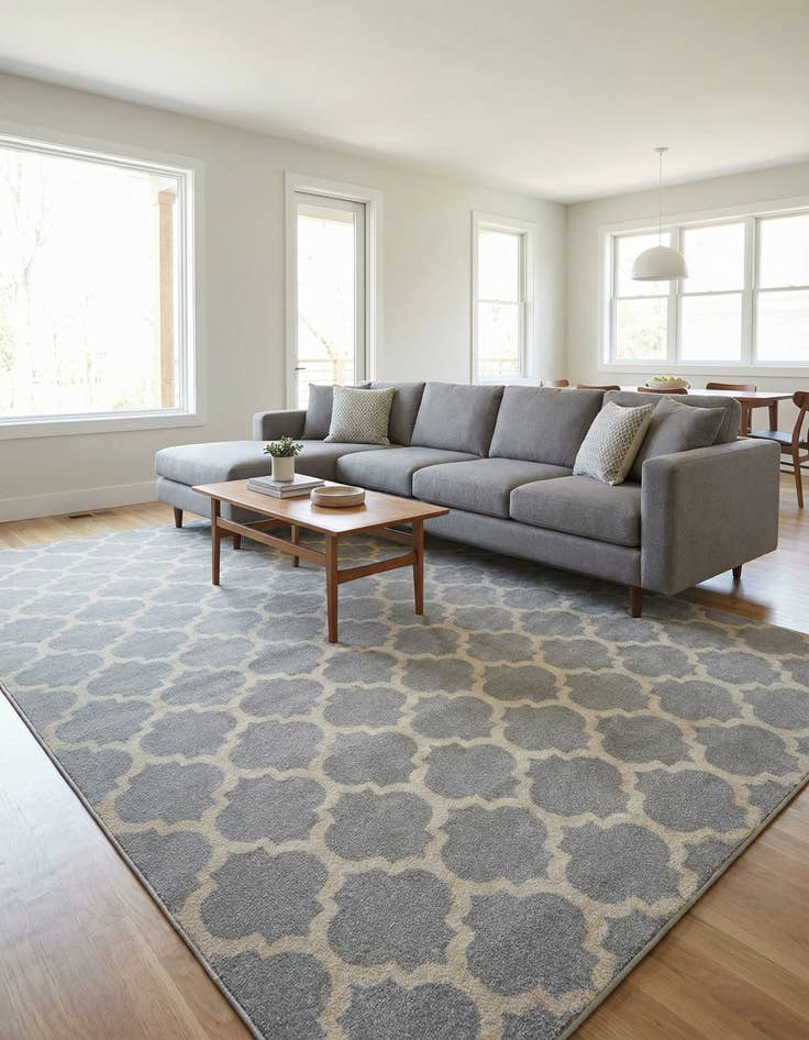 Detail image of 10' x 13' Trellis Rug