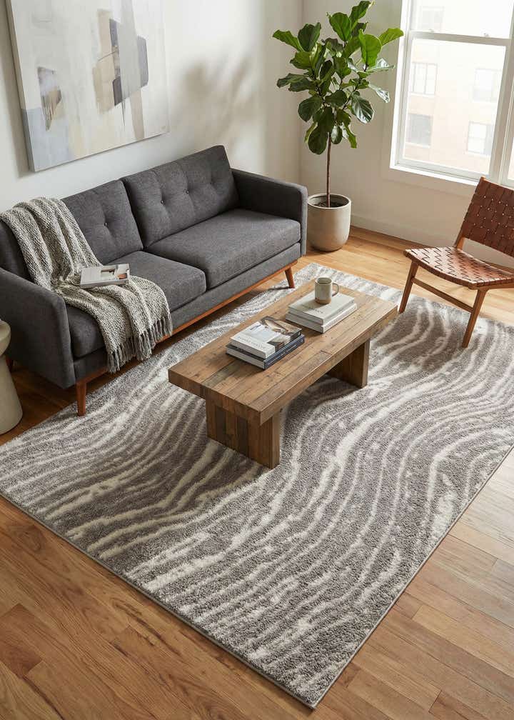 6' x 9' Sepia Rug