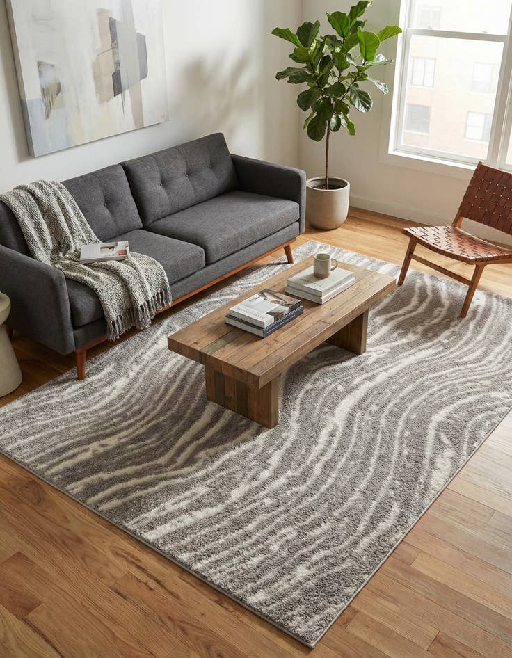 Detail image of  6' x 9' Sepia Rug