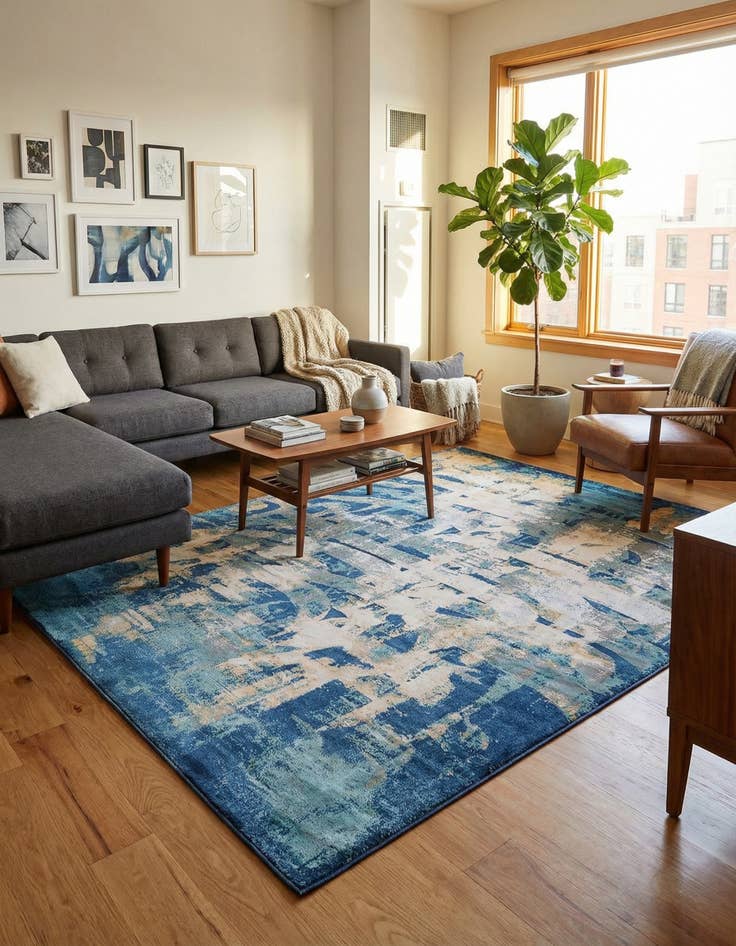 Detail image of 9' x 12' 2 Gossamer Rug