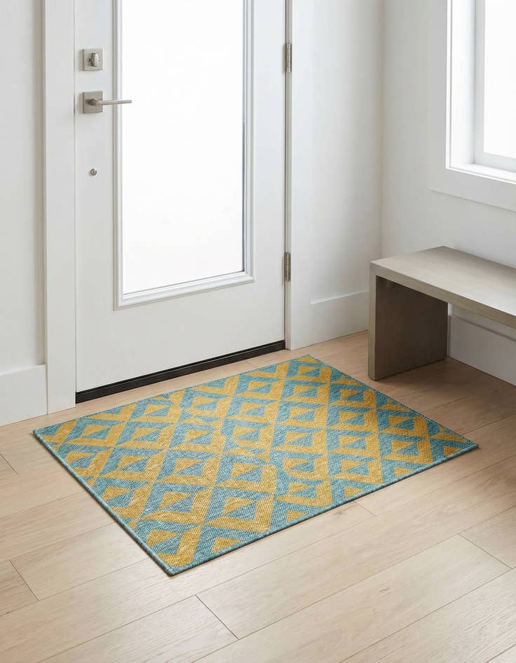 Detail image of 2' x 3' Washable Jill Zarin Napa Indoor / Outdoor Rug